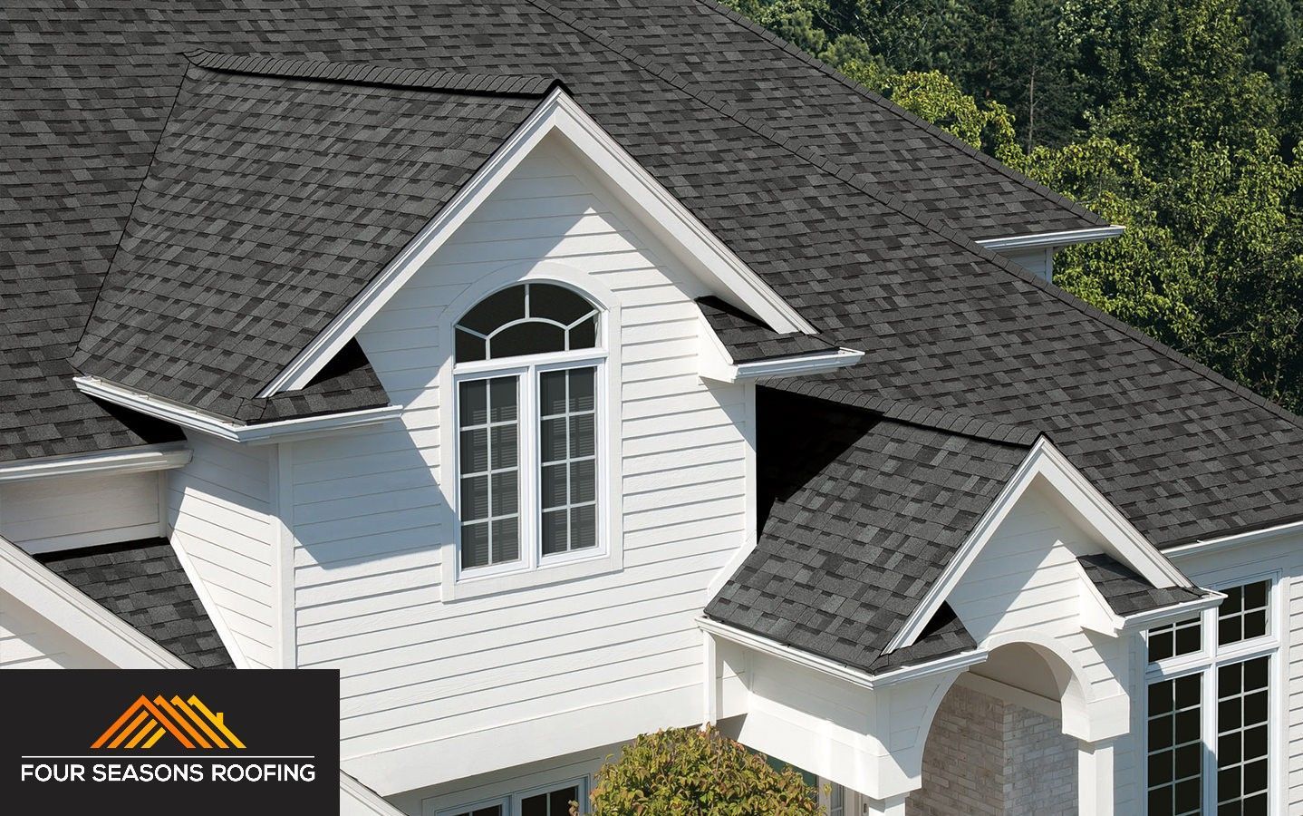 High-quality residential roofing installation in Pasadena, MD by Four Seasons Roofing