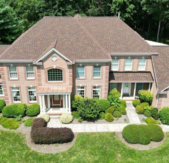 GAF certified Roof installed by Four Seasons Roofing in Maryalnd