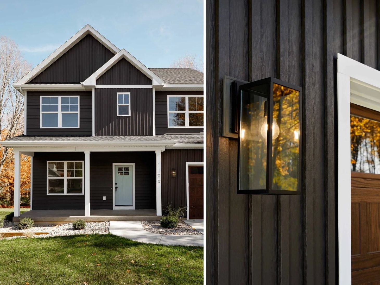 Custom Siding and Gutter Installation in Maryland. Job well done by Four Seasons Roofing