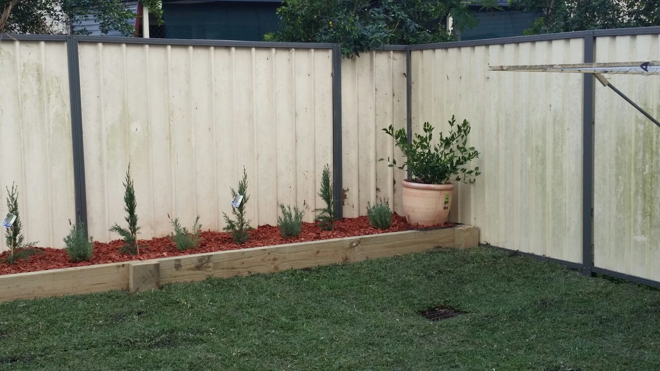 landscaping and gardening after srevice