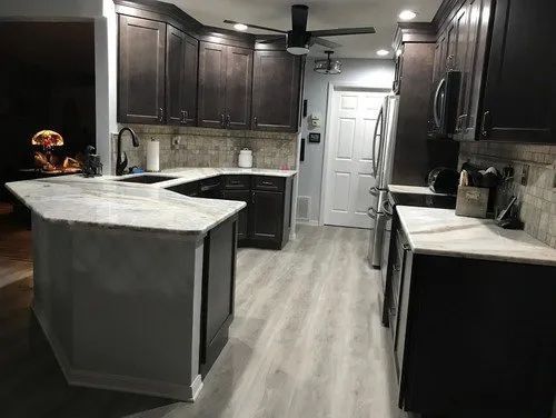 Professionally Installed Cabinets