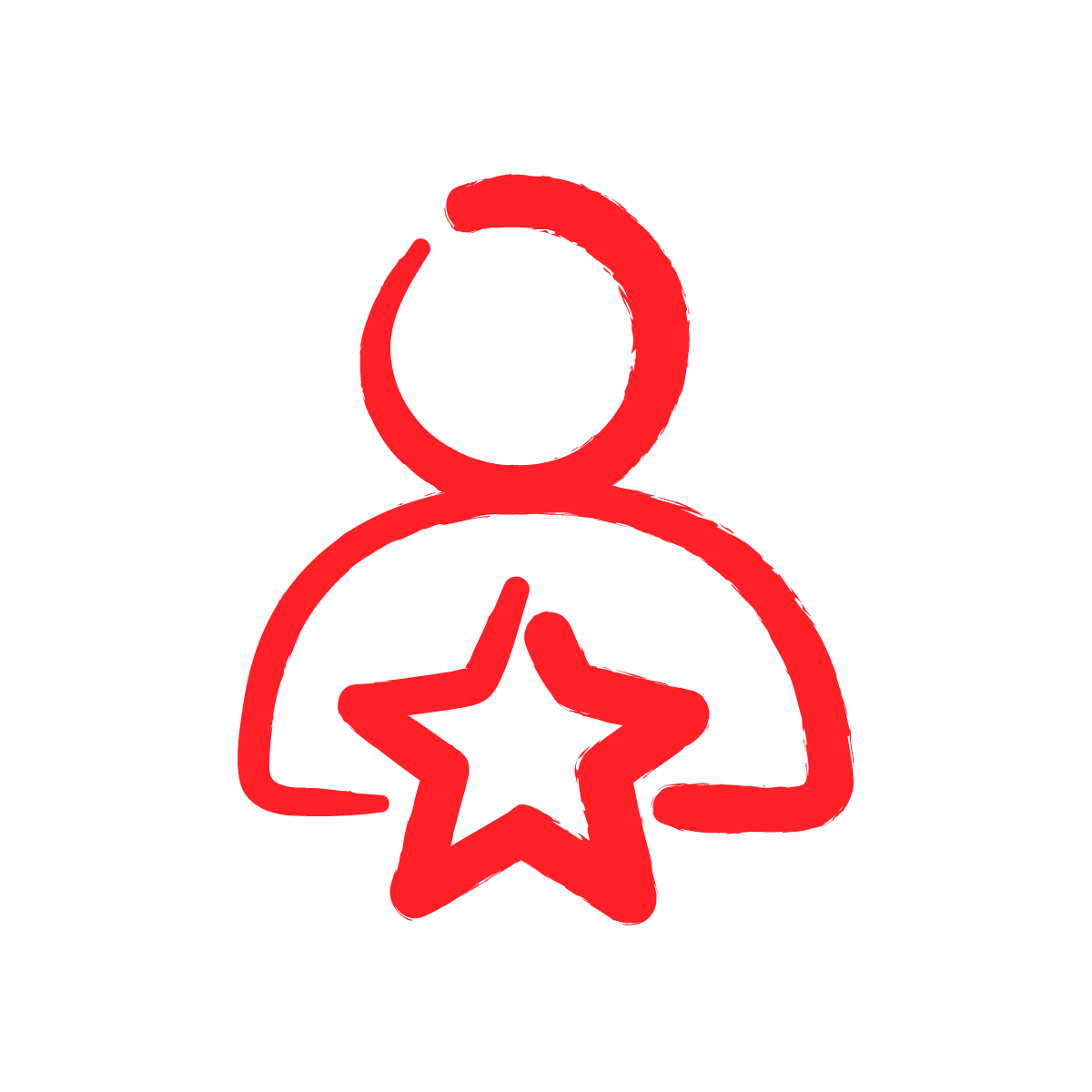 A group of people standing next to each other on a white background.