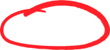 A red circle with an arrow pointing to the right on a white background.