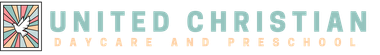 The logo for united christian daycare and preschool