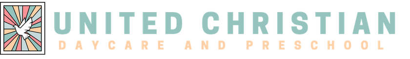 The logo for united christian daycare and preschool