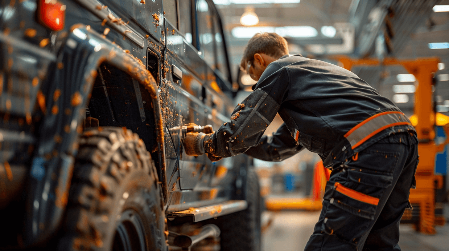 Close Up Land Cruiser