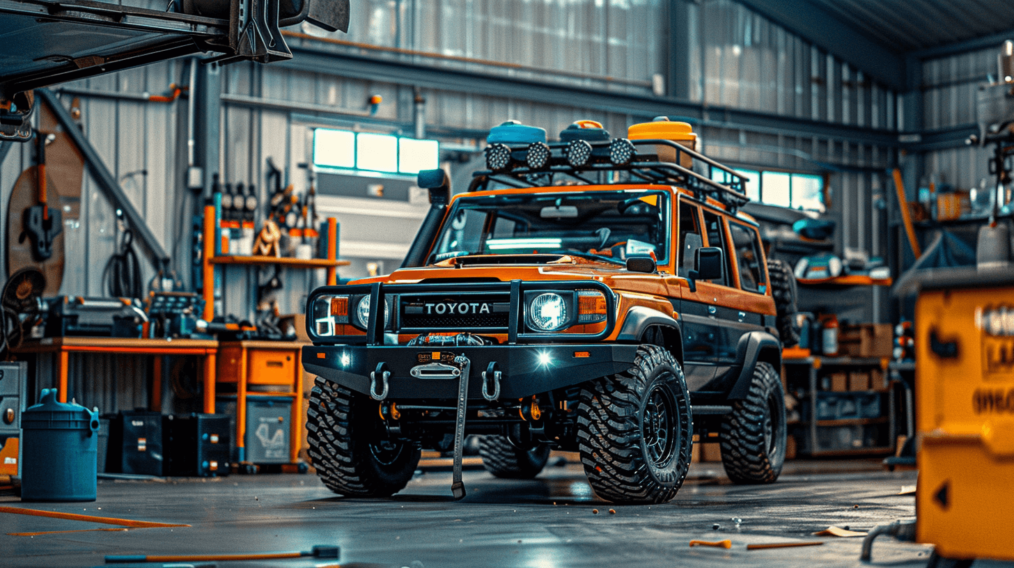 Customized Land Cruiser