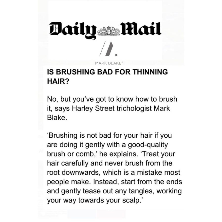 Mark Blake® Trichologist | Daily Mail