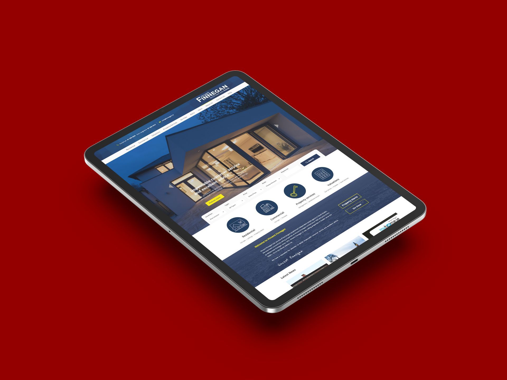 Aero Associates Website design