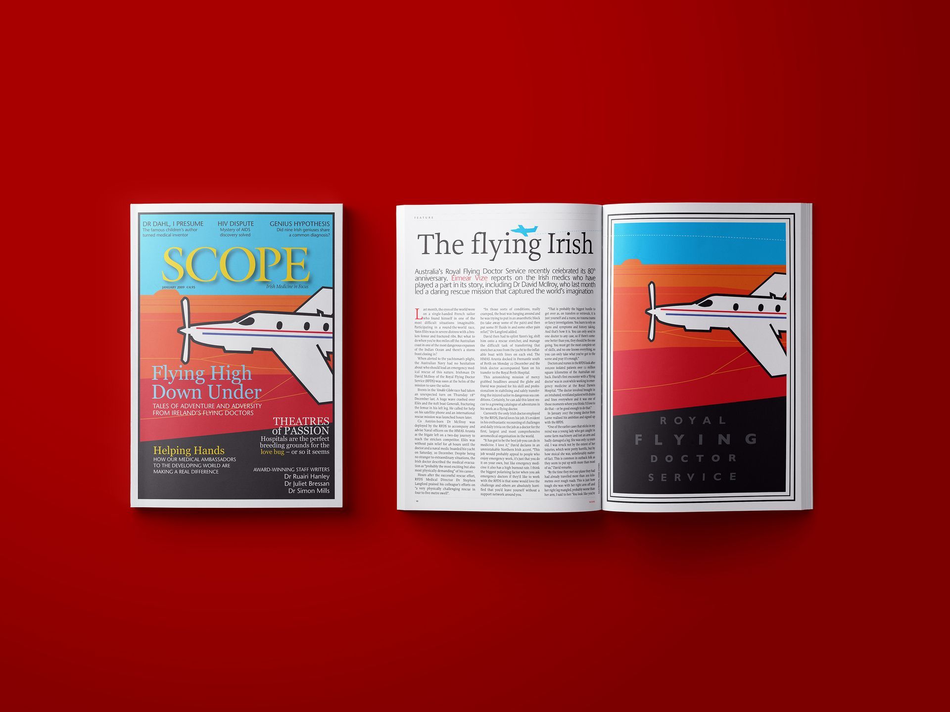 Aero Associates Magazine design