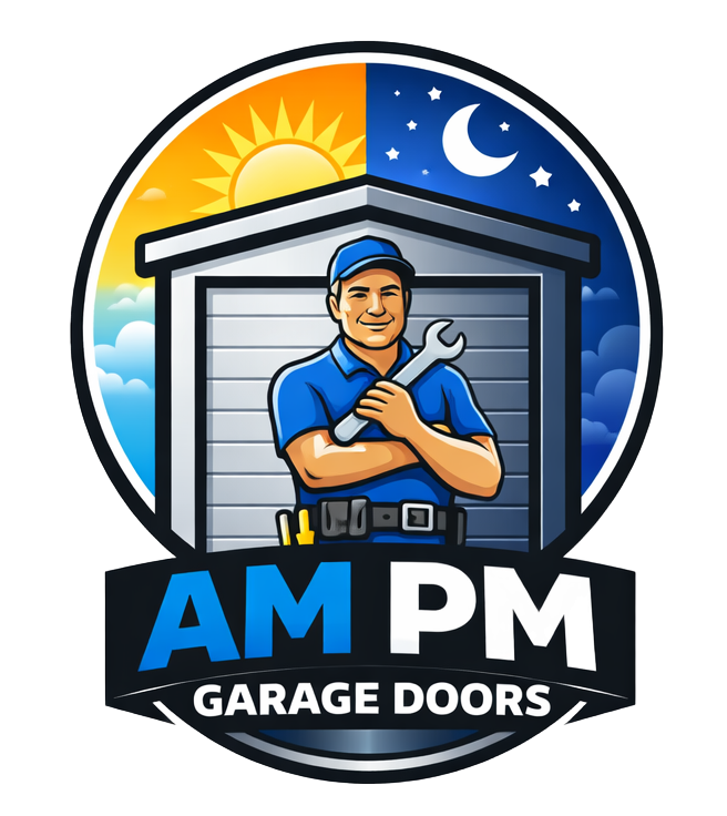 Car crashes into garage door with