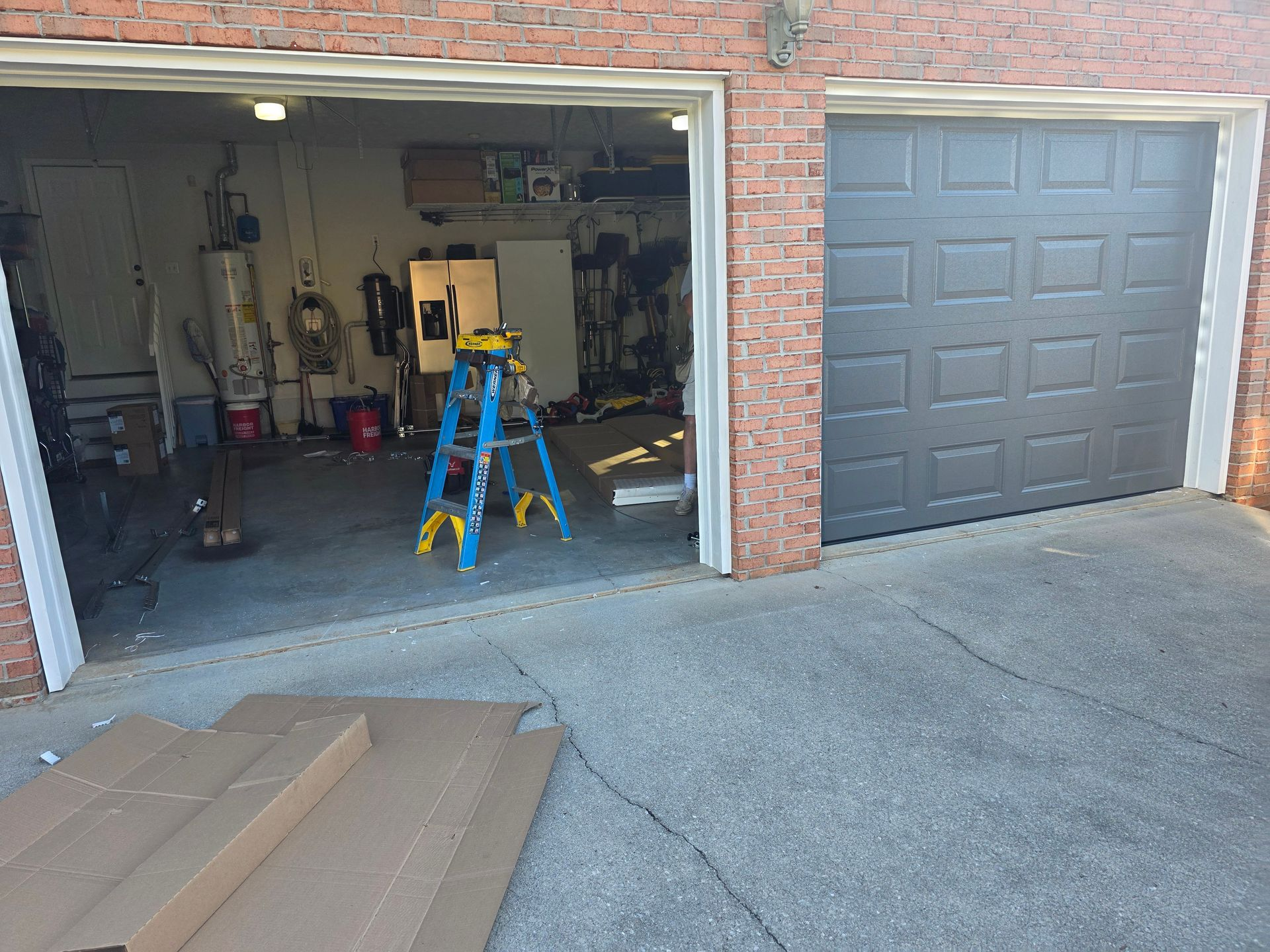 emergency garage door repair in Clinton 