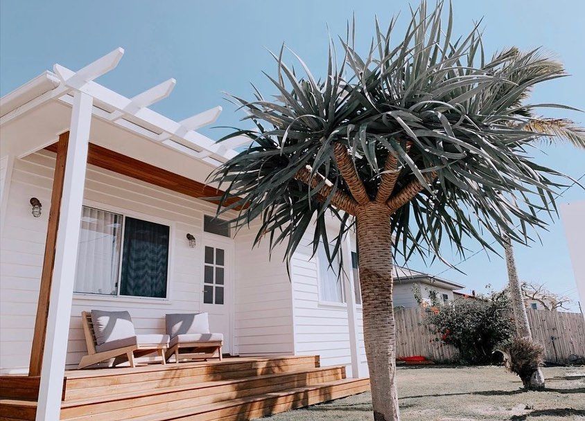 Exterior House Painted White — All Coast Painting in Tweed Heads South, NSW