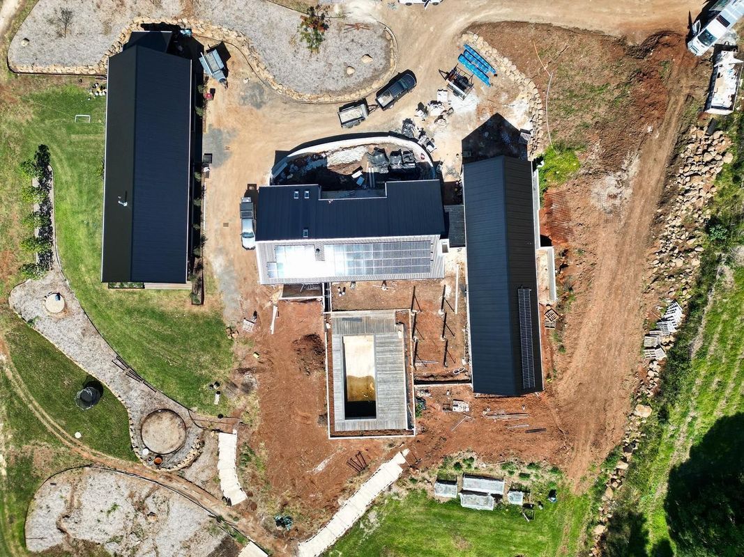 Aerial Photo of a House Renovation — All Coast Painting in Tweed Heads South, NSW