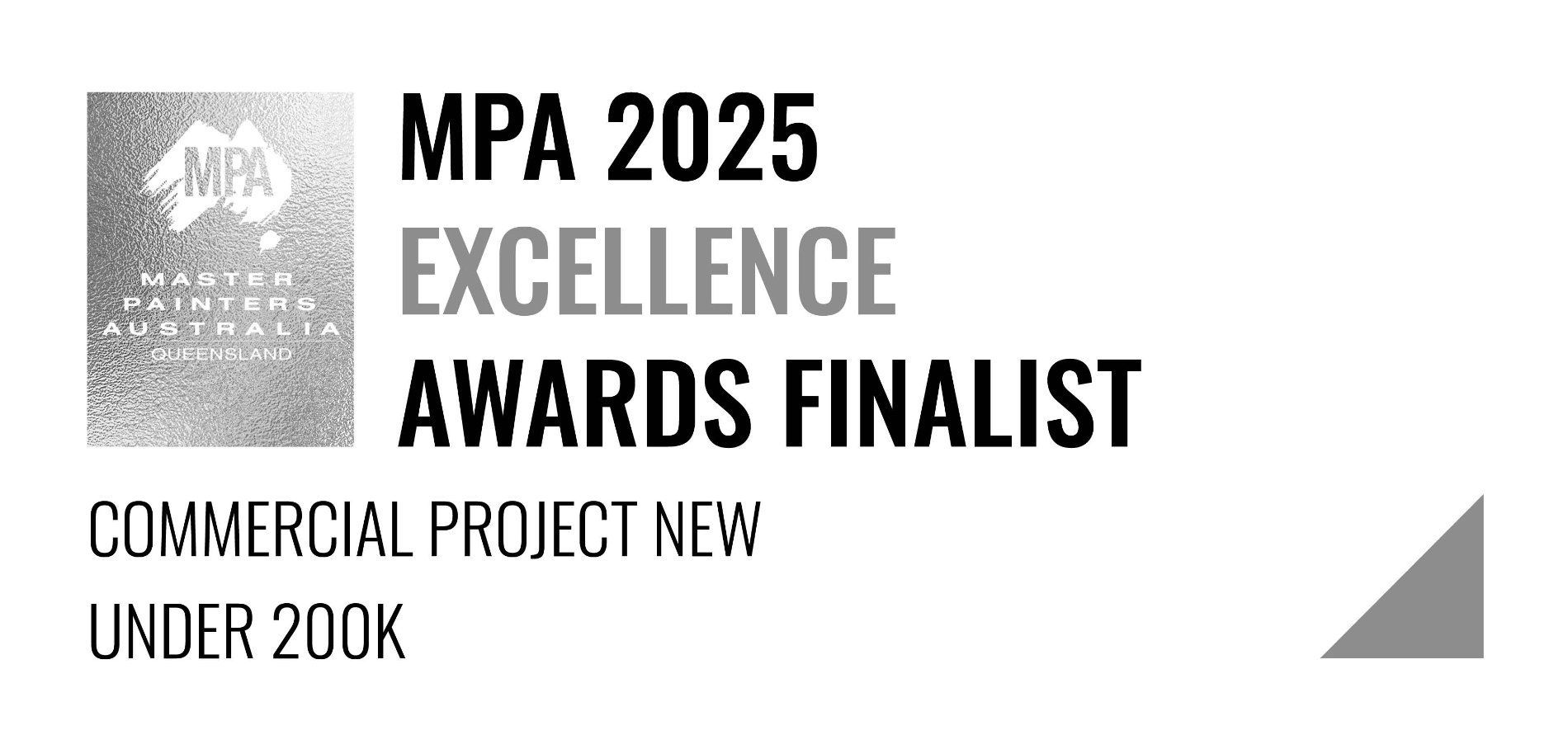 MPA 2025 Excellence Awards Finalist Commercial Project New Under 200k