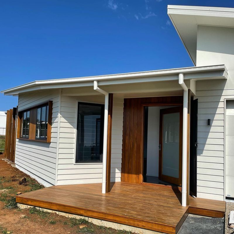 Front Entrance Deck after Restain — All Coast Painting in Tweed Heads South, NSW