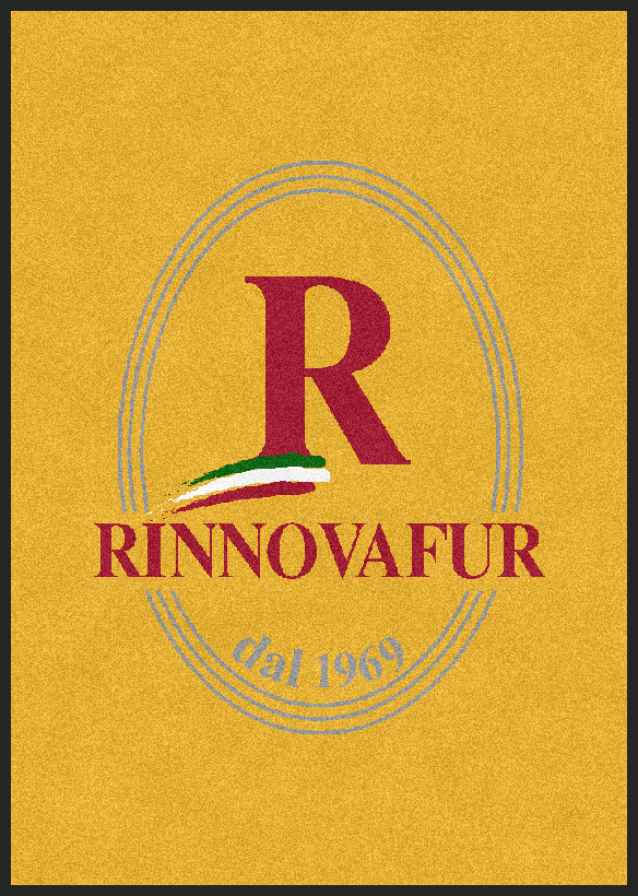 Logo dorato con una grande 
