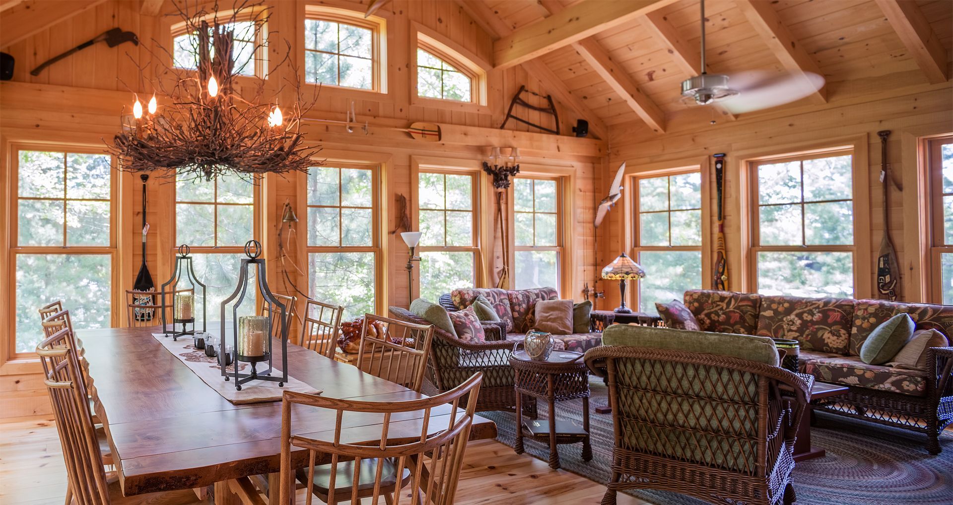 How to plan your cottage in traditional Muskoka style.