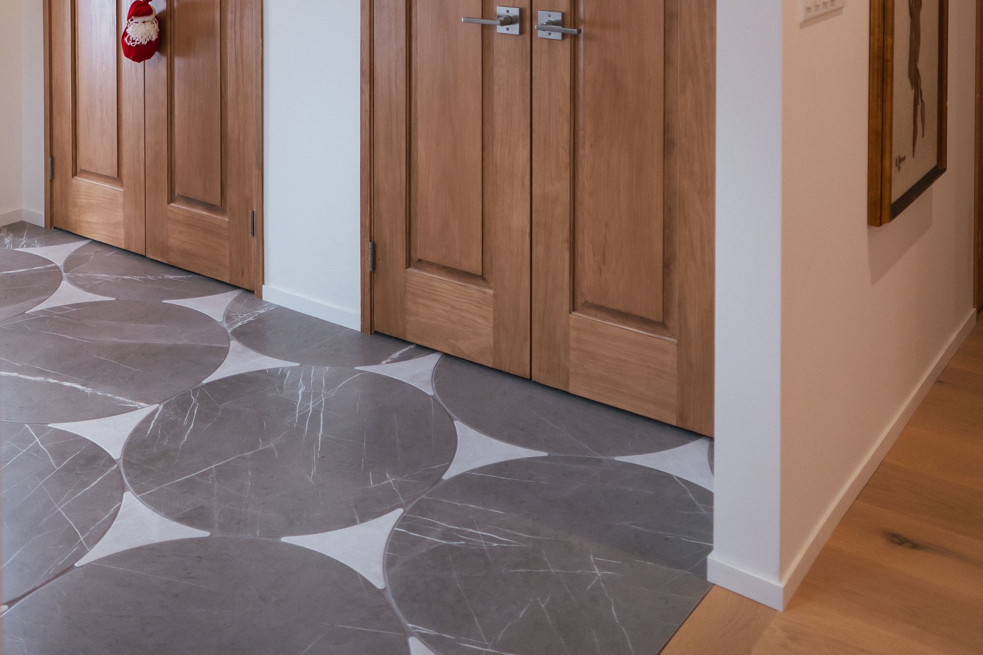 Open Entryway with wide doorway