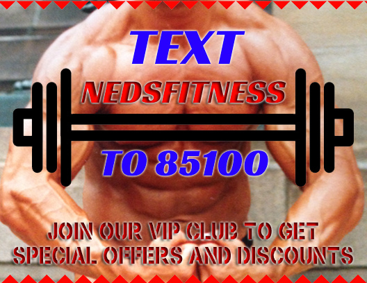 Text image for neds fitness