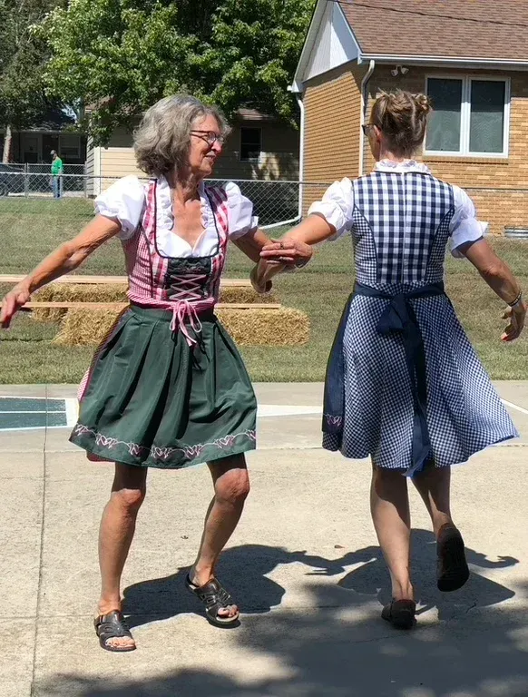 Zion Lutheran Church - Vassar, KS - Germanfest Dancing
