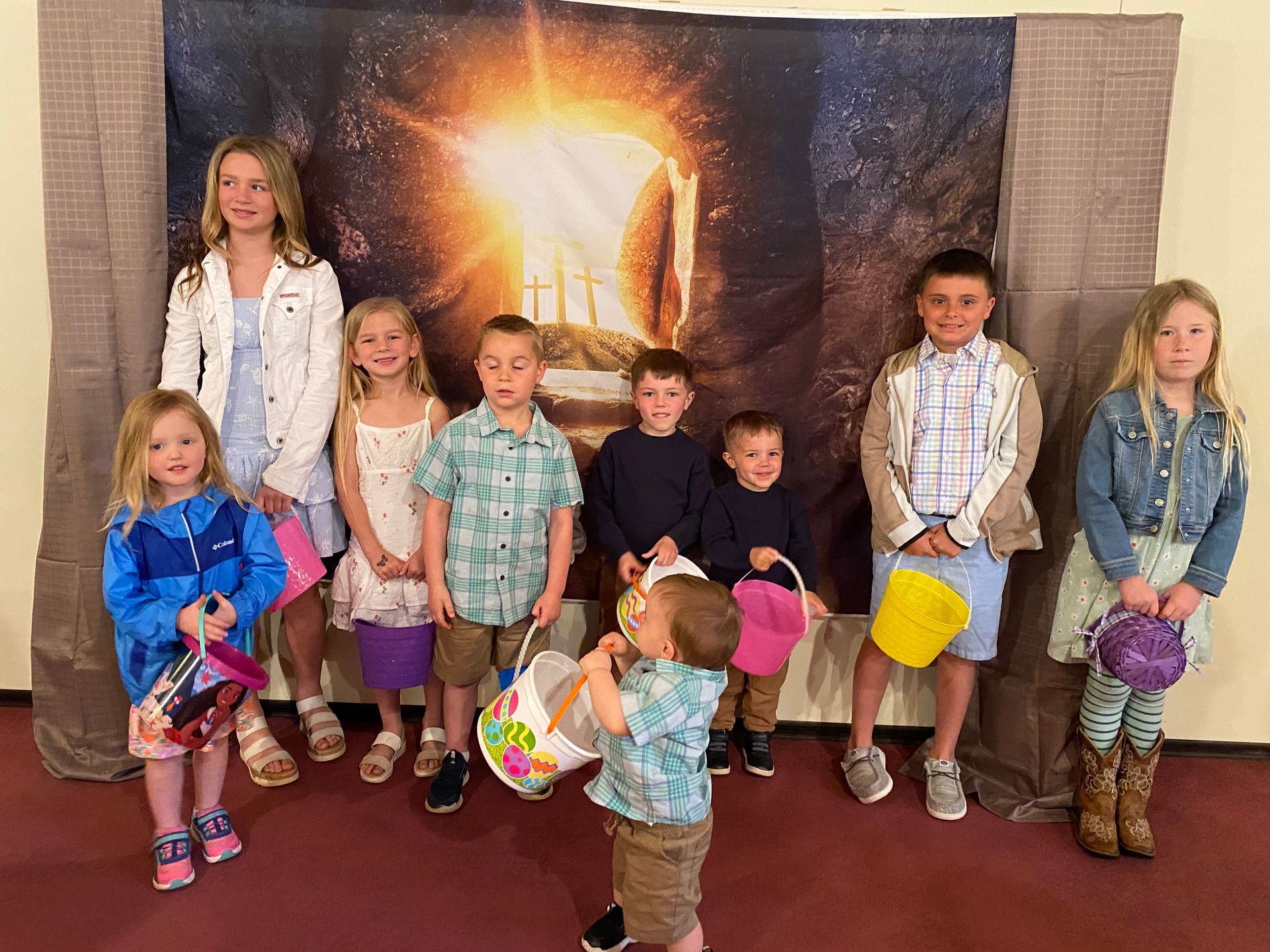 Easter Gathering for Egg Hunt