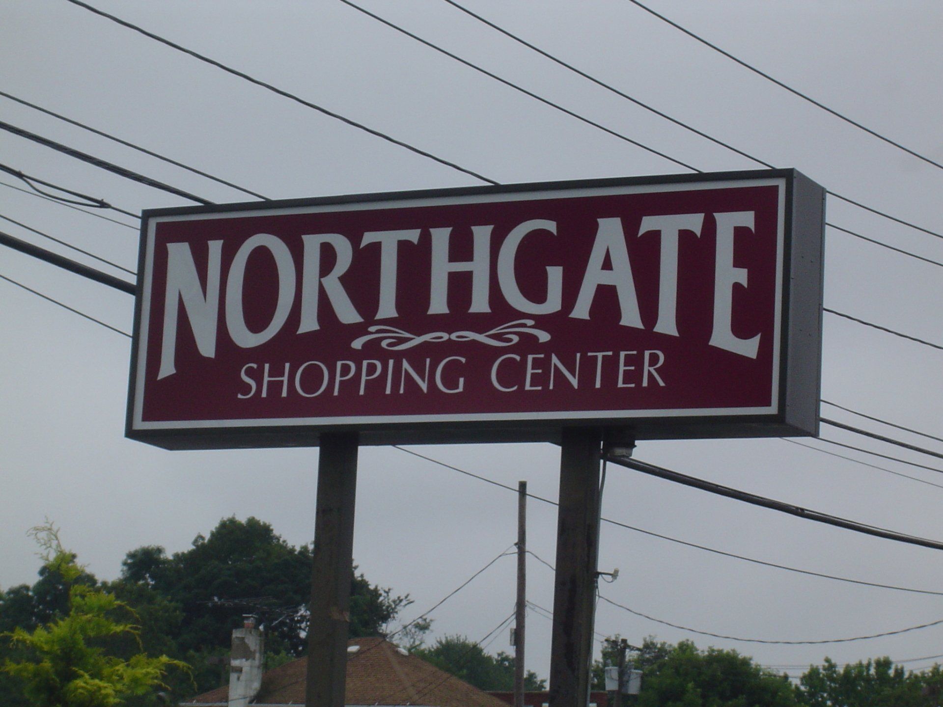 north gate sign