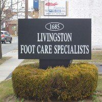 foot care sign