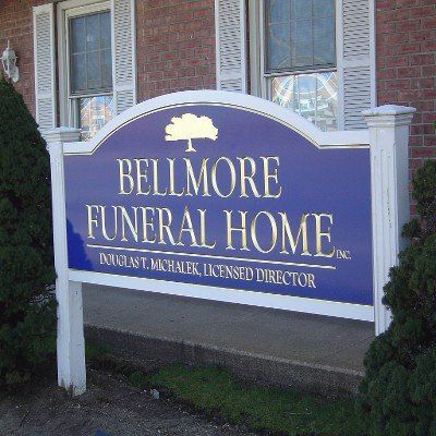 funeral home sign