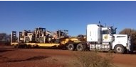 Crane lifting container in Western