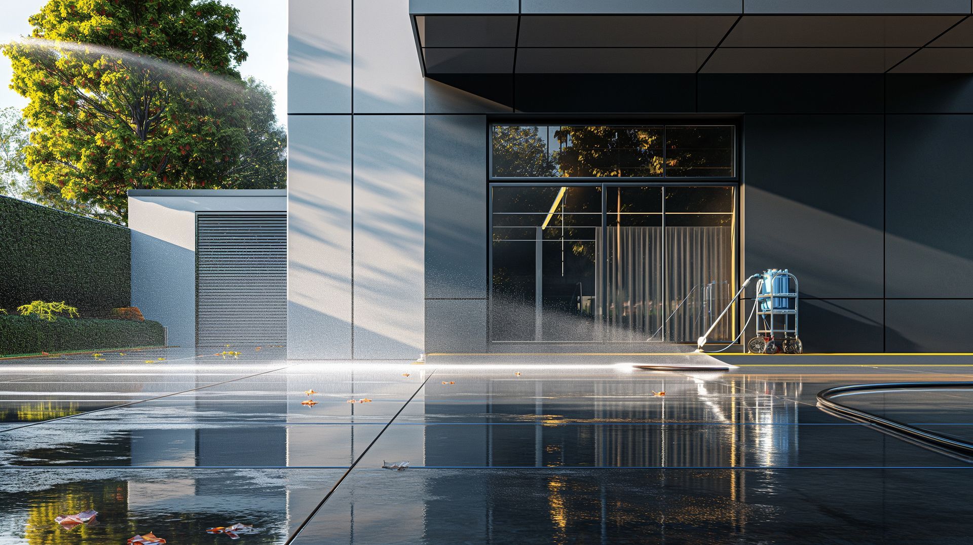 Exterior Building Cleaning