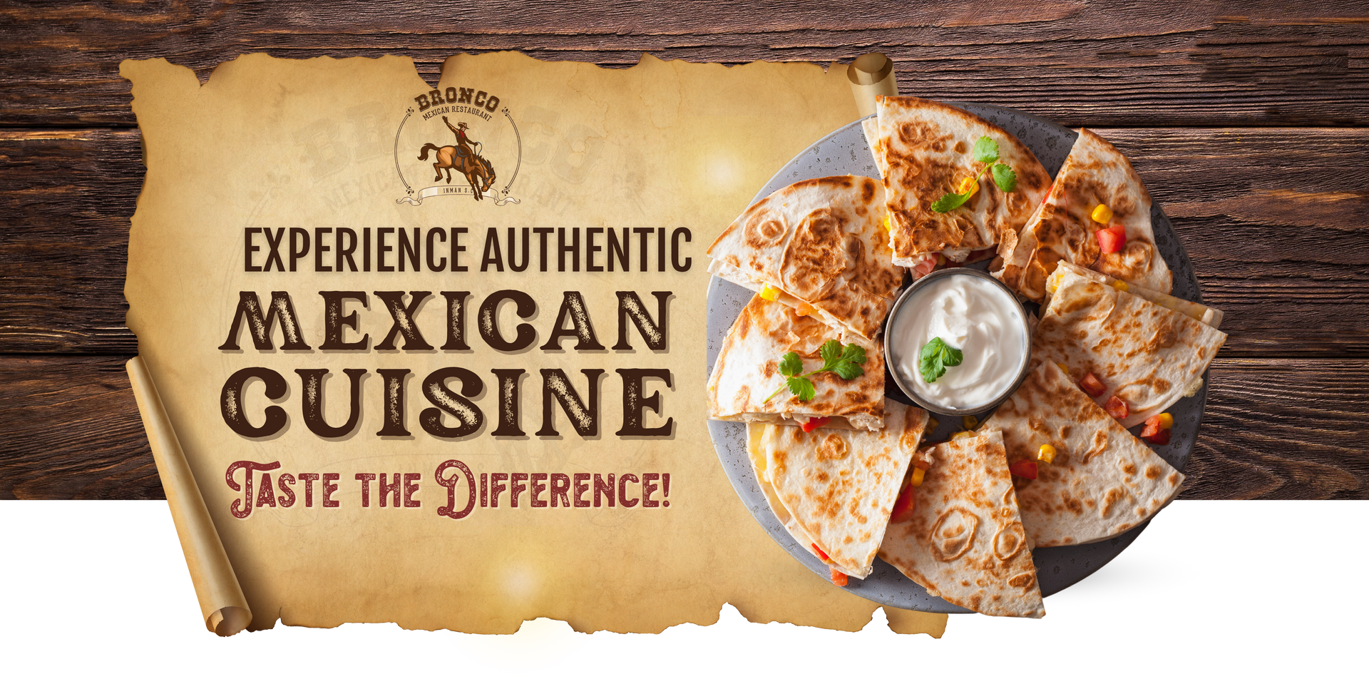 experience authentic mexican cuisine