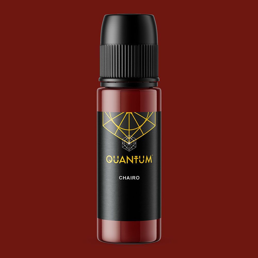 Black and white bottle labeled