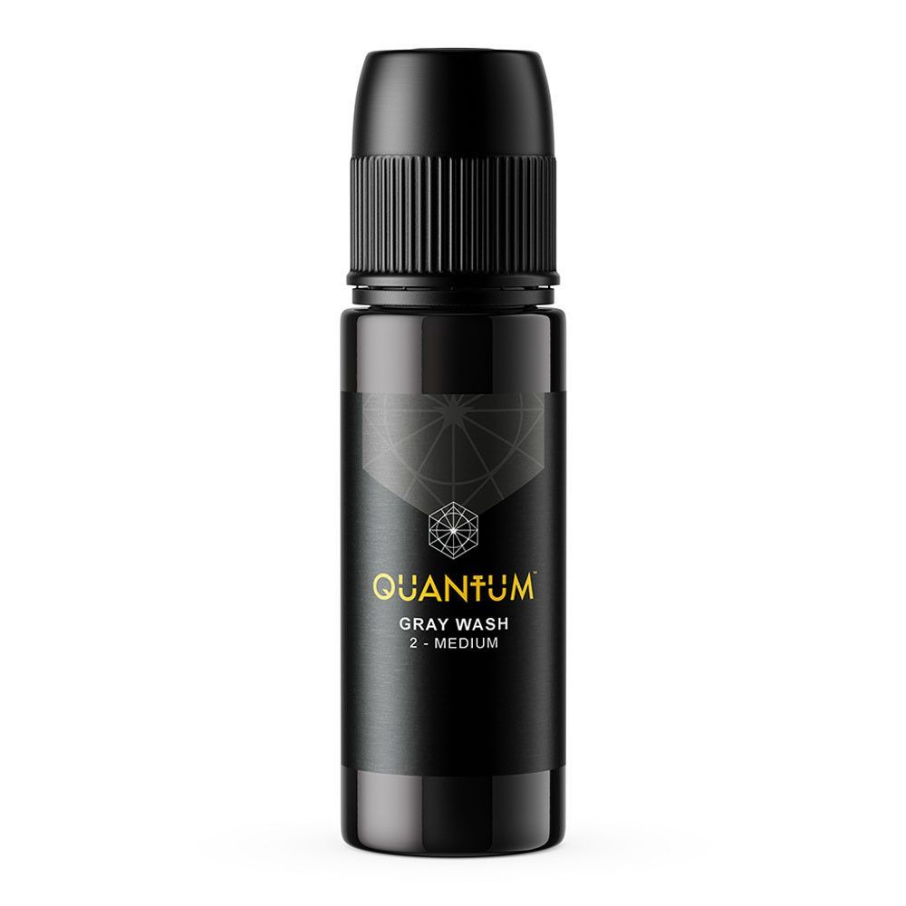 Quantum Gray Wash - 2 Medium - Tattoo Ink (1oz.)