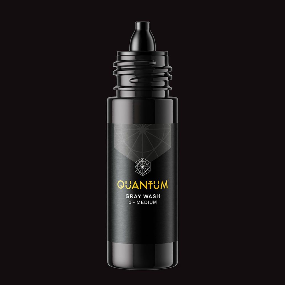 Quantum Gray Wash - 2 Medium - Tattoo Ink (1oz.)