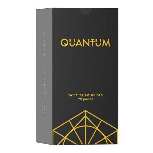 Quantum Tattoo Cartridge - Round Shader - Box of 20