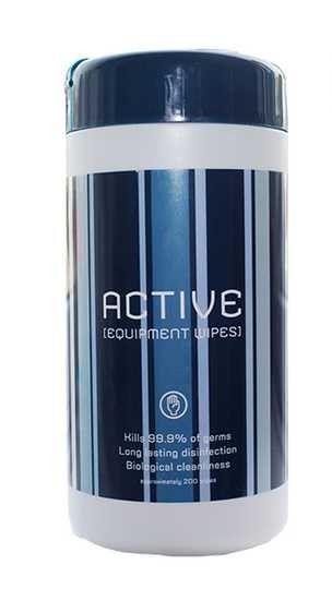 Active 70% Alcohol Equipment Wipes