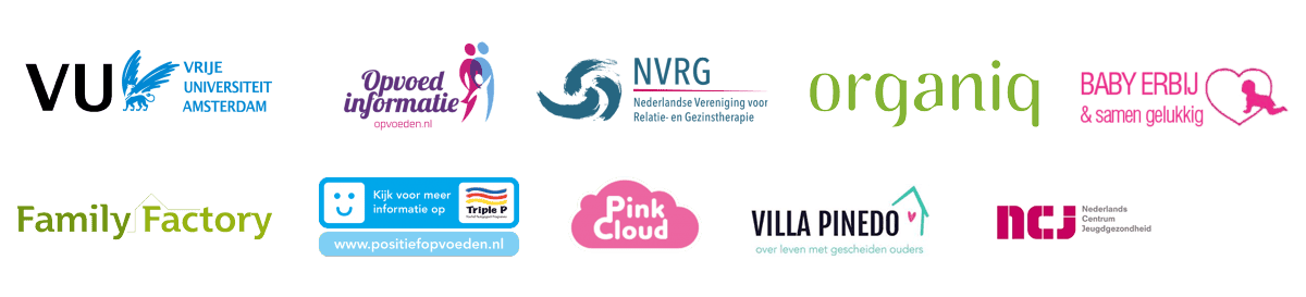 Logo's van diverse organisaties worden weergegeven.