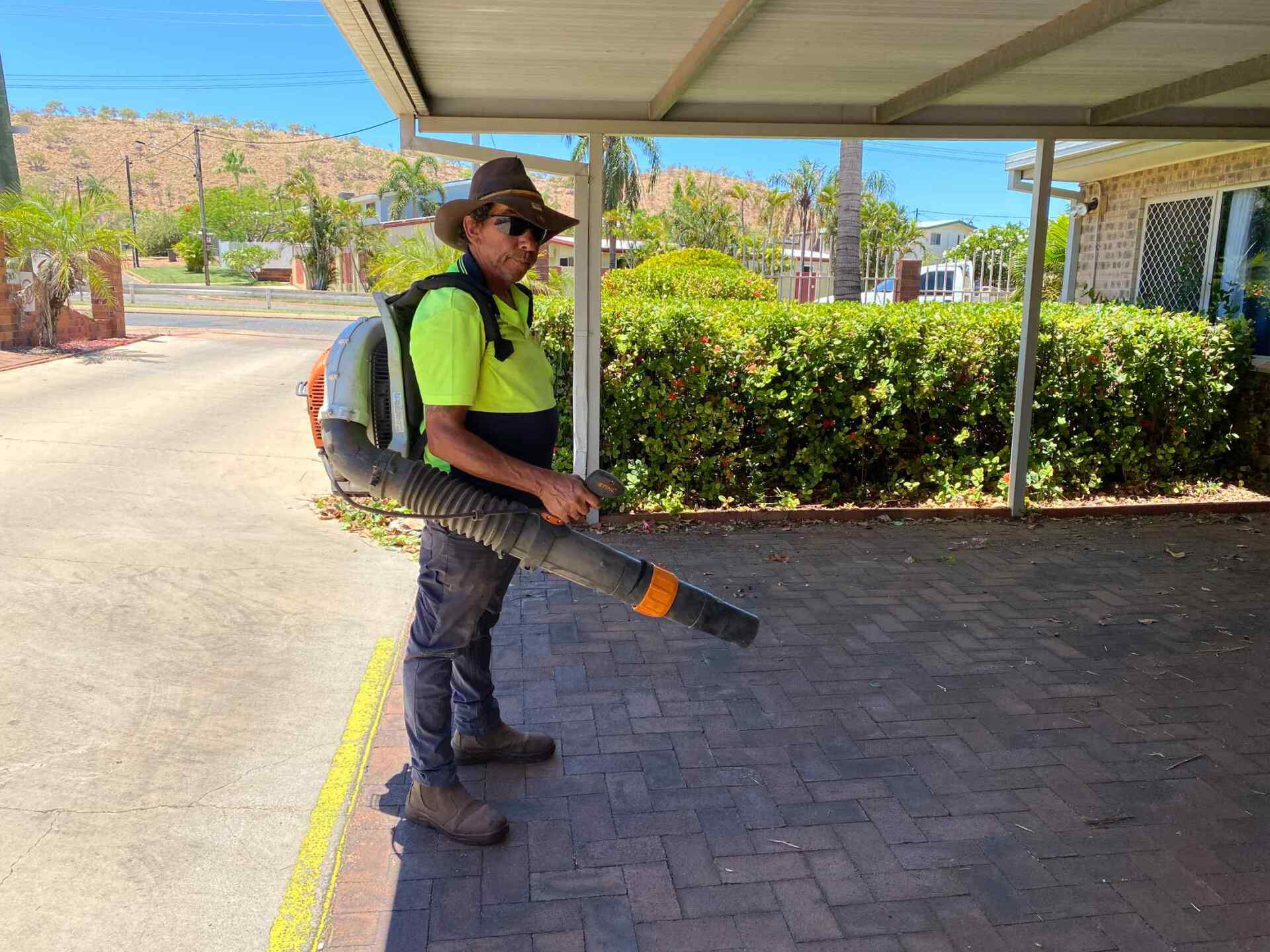 Man Using Vacuum 4 — Gallery in Mount Isa, QLD