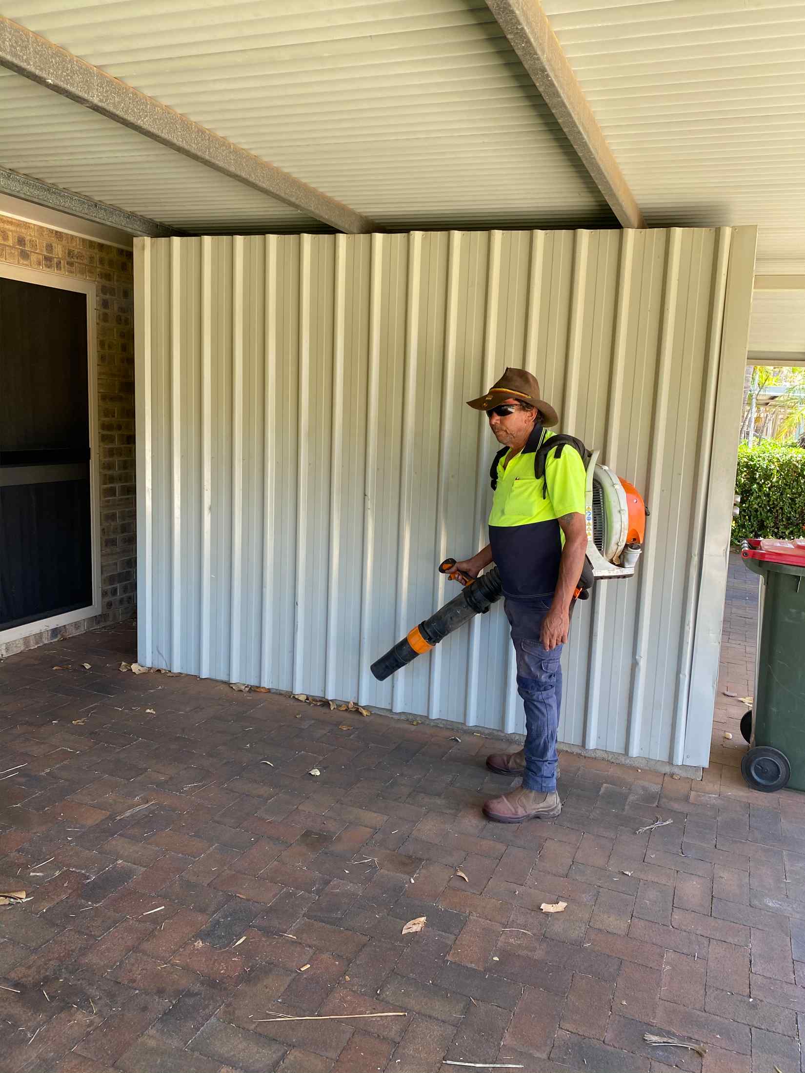 Man Using Vacuum 2 — Gallery in Mount Isa, QLD