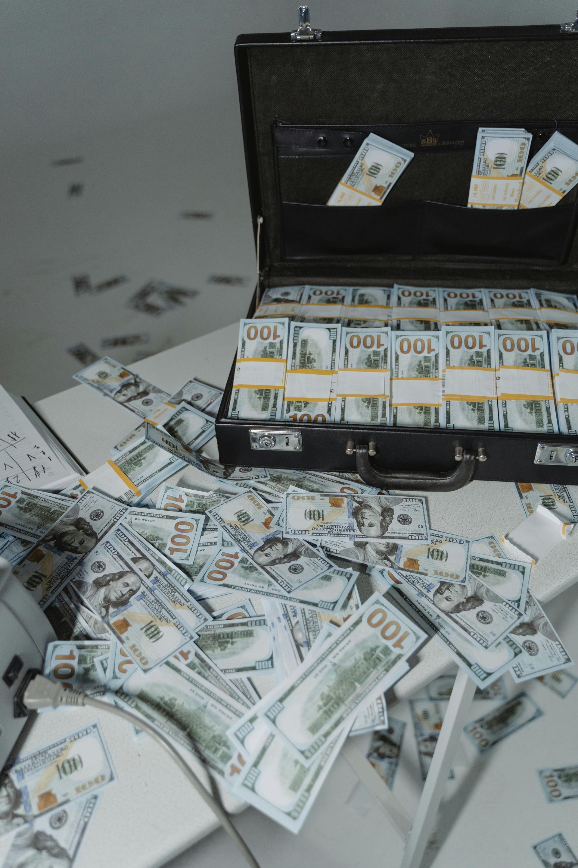 Money on the table