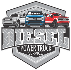 Diesel Power Truck Service Logo