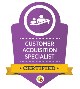 Customer Acquisition specialist certified Logo - (see image)