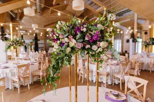 allestimenti per matrimonio nell'elegante ristorante per matrimoni a Latina