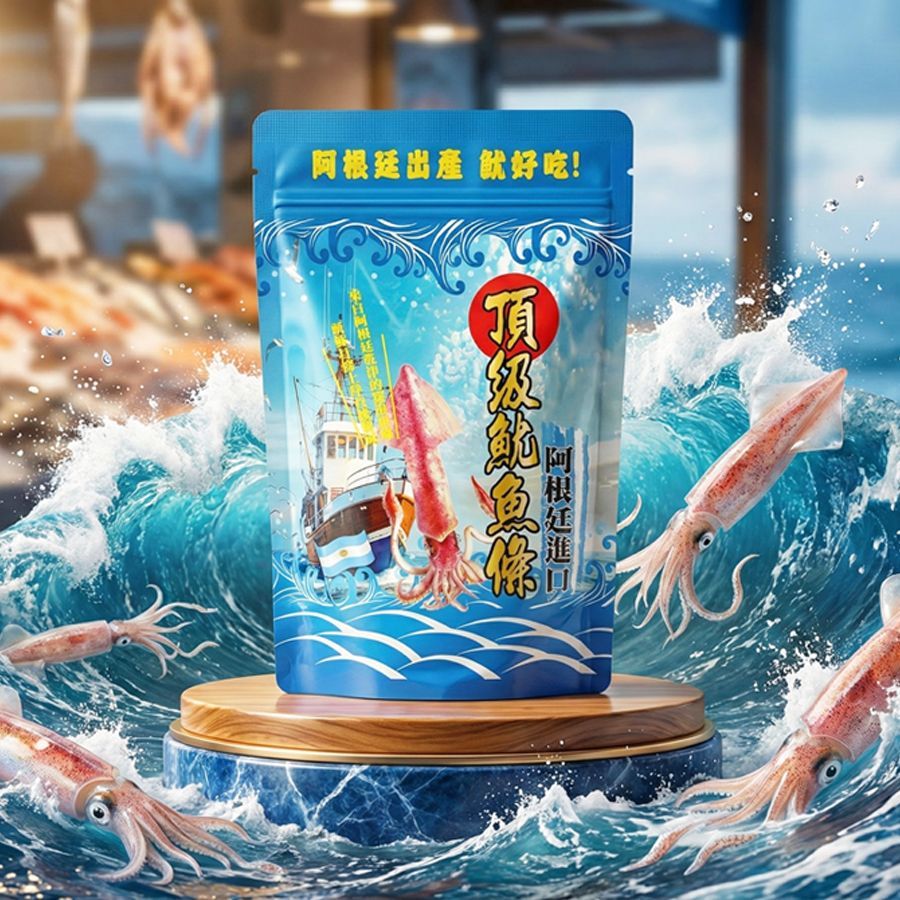 【豐一生活網】手撕魷魚條(5包)