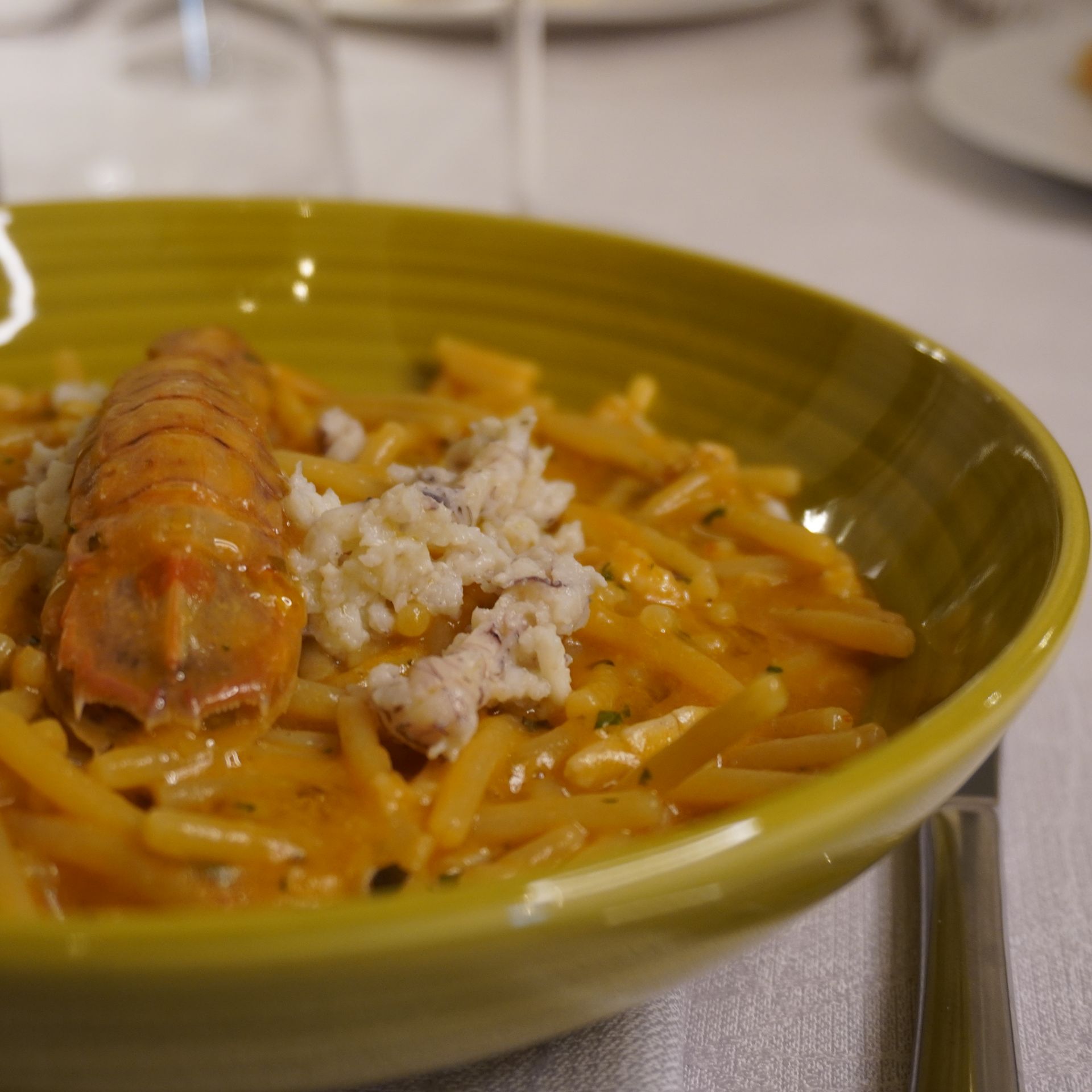 spaghetti all'astice