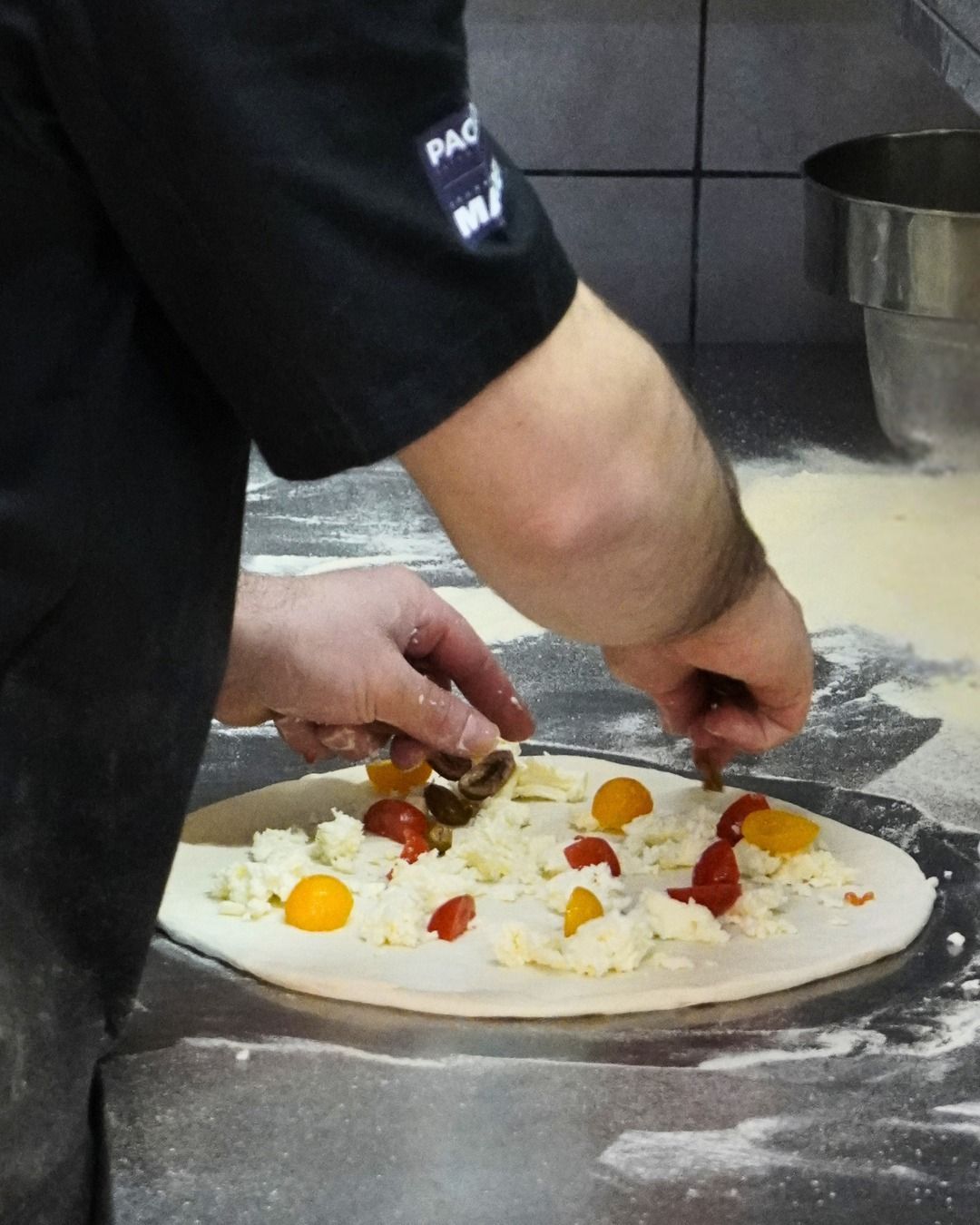 pizzeria con forno a legna