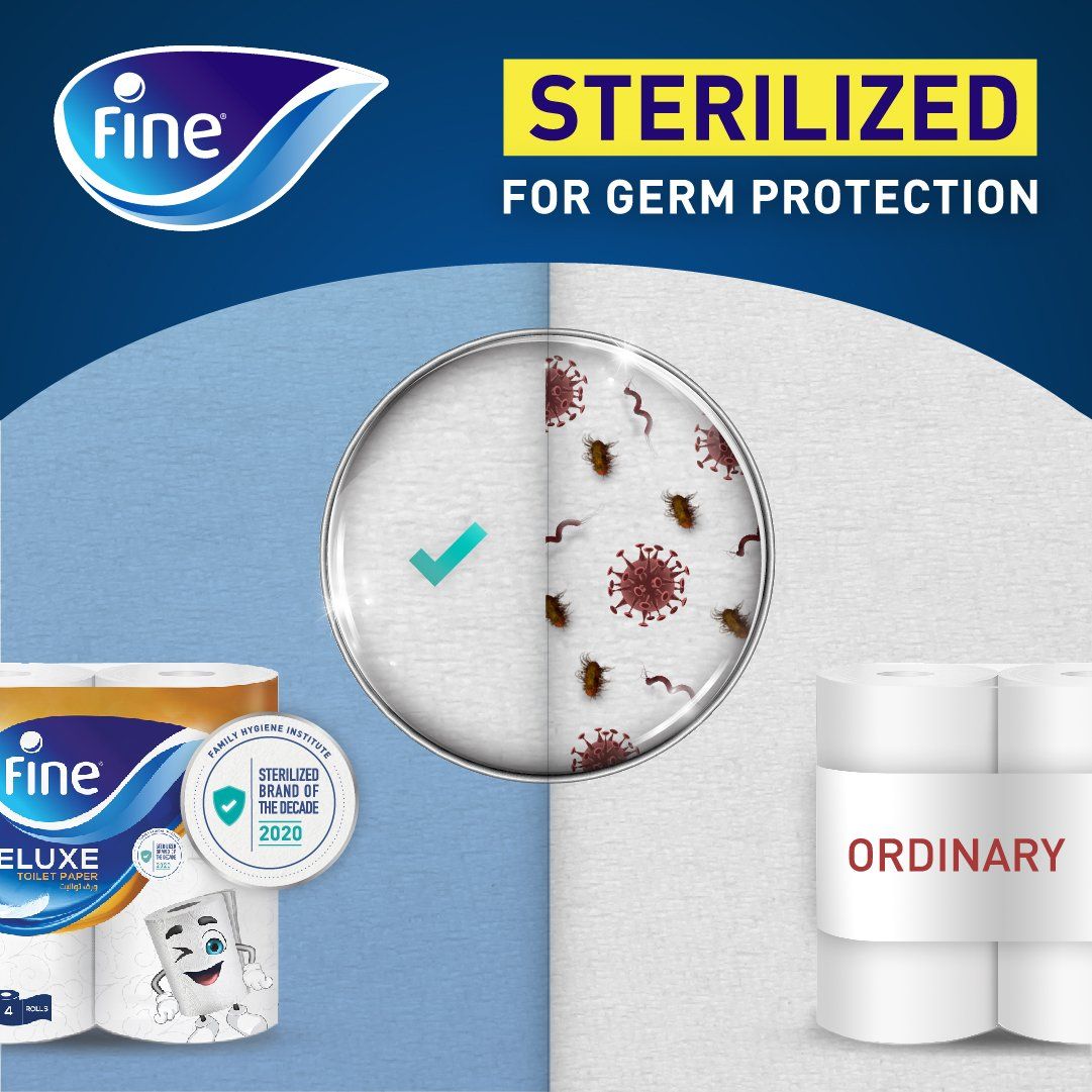 Fine Sterilized Tissues For Germ Protection Image