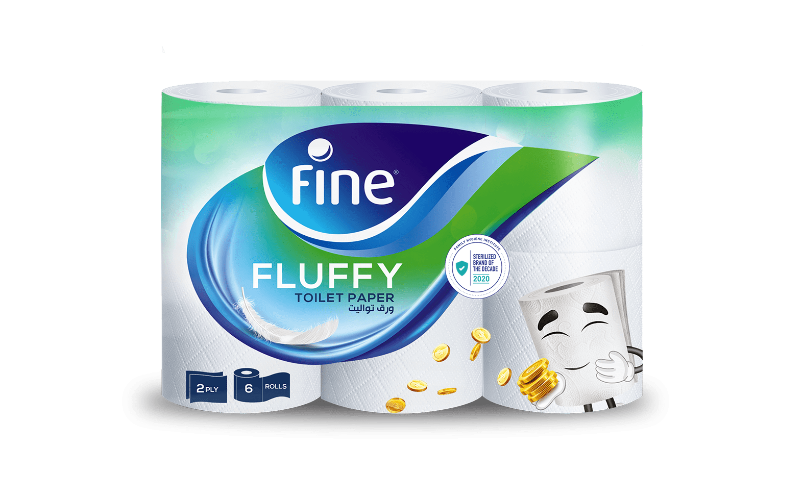 Fine Fluffy Toilet Paper Image