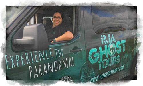 RJA GHOST TOURS VAN